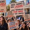 Les lycéens de la Côte d’Azur ne lâchent rien : la mobilisation continue